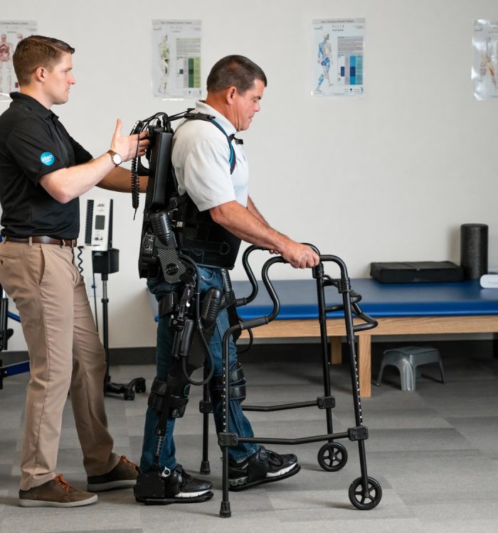 EksoNR – robotizēts eksoskelets gaitas treniņam